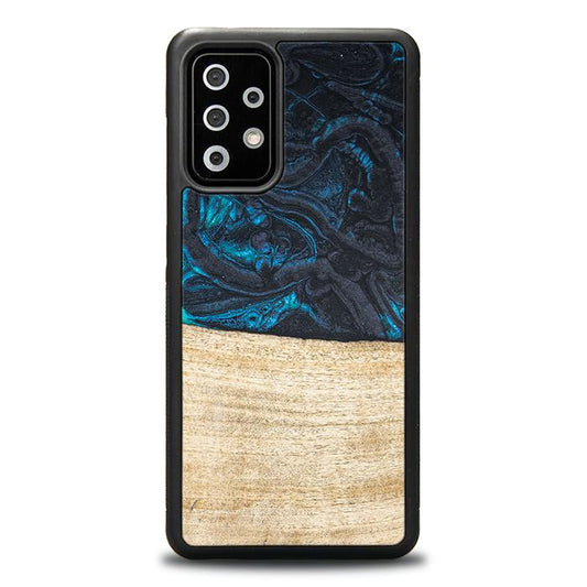 Samsung Galaxy A72 5G Handyhülle aus Harz und Holz - Synergy#F13