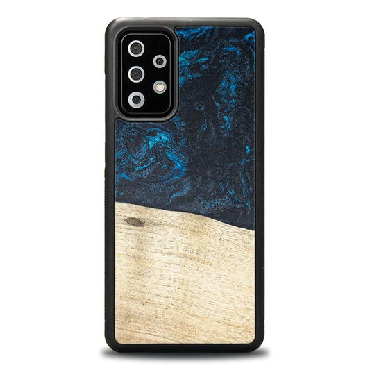 Samsung Galaxy A72 5G Handyhülle aus Harz und Holz - Synergy#F17