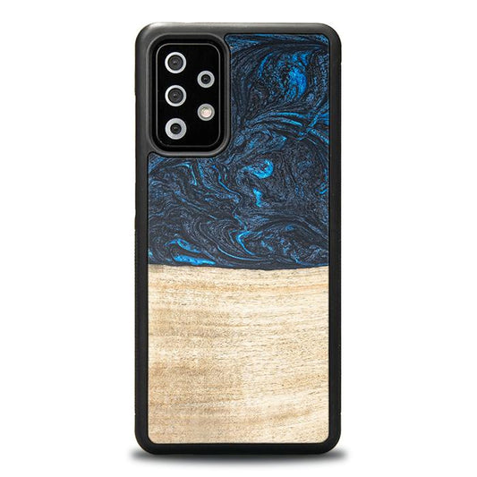 Samsung Galaxy A72 5G Handyhülle aus Harz und Holz - Synergy#F19
