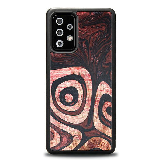 Samsung Galaxy A72 5G Handyhülle aus Harz und Holz - Synergy#F32