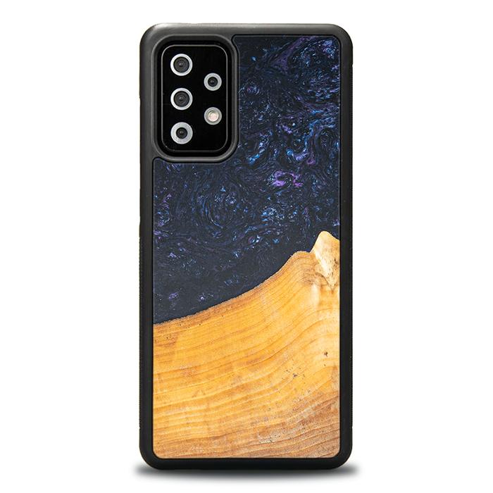 Samsung Galaxy A72 5G Handyhülle aus Harz und Holz - Synergy#F37