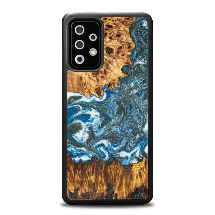 Samsung Galaxy A73 5G Handyhülle aus Harz und Holz - Synergy#E17