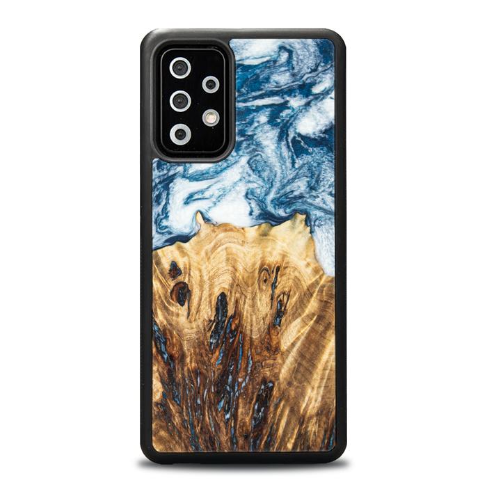 Samsung Galaxy A73 5G Handyhülle aus Harz und Holz - Synergy#E23