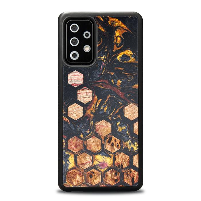 Samsung Galaxy A73 5G Handyhülle aus Harz und Holz - Synergy#F26