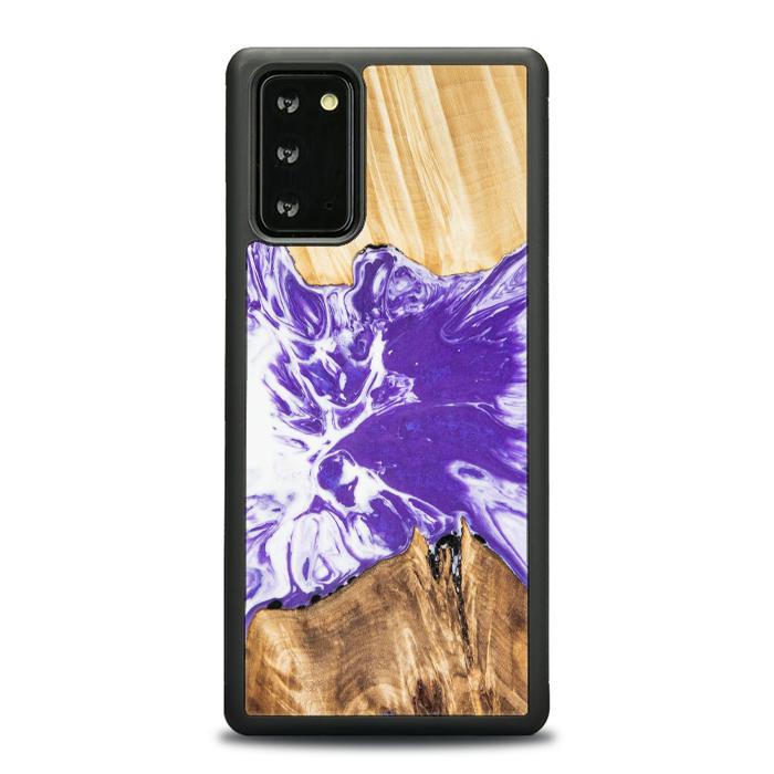 Samsung Galaxy NOTE 20 Handyhülle aus Harz und Holz - Synergy#A78