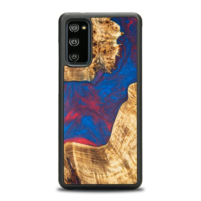 Samsung Galaxy S20 FE Handyhülle aus Harz und Holz - Synergy#E10