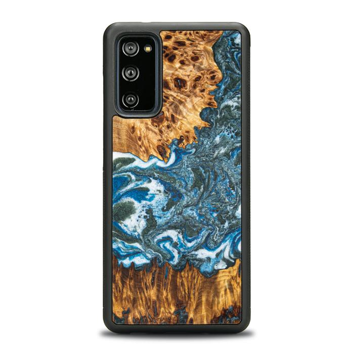 Samsung Galaxy S20 FE Handyhülle aus Harz und Holz - Synergy#E17