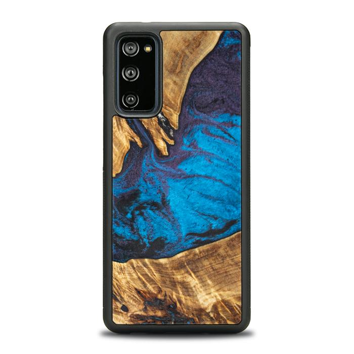 Samsung Galaxy S20 FE Handyhülle aus Harz und Holz - Synergy#E21