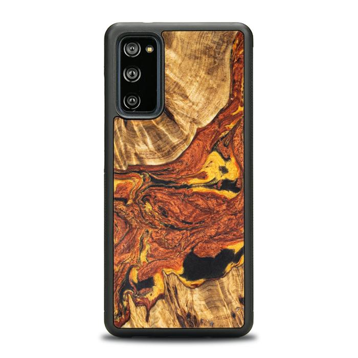 Samsung Galaxy S20 FE Handyhülle aus Harz und Holz - Synergy#E6