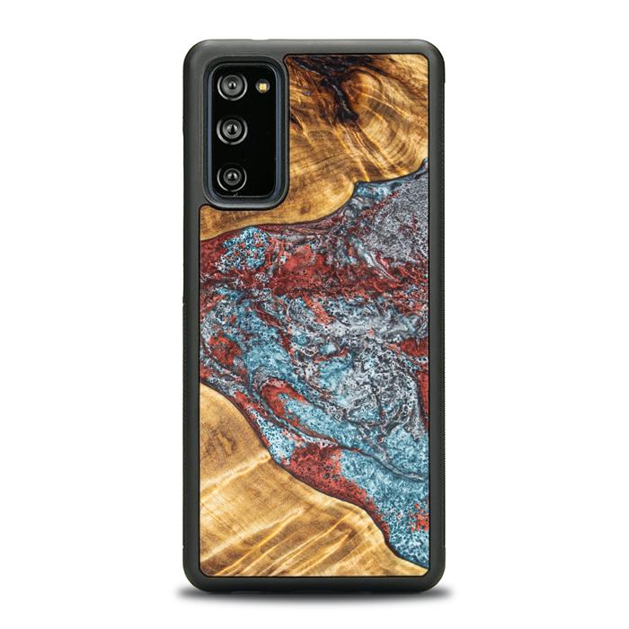 Samsung Galaxy S20 FE Handyhülle aus Harz und Holz - Synergy#E7