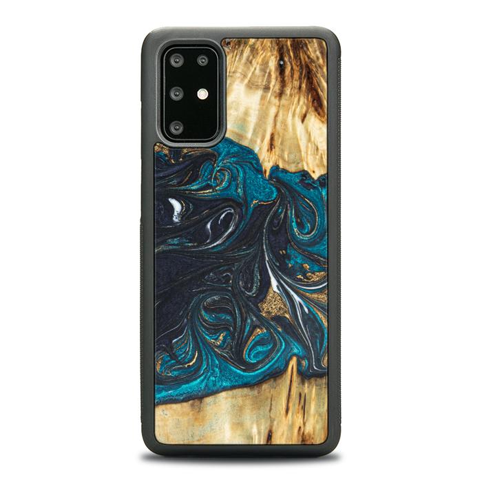Samsung Galaxy S20 Plus Handyhülle aus Harz und Holz - SYNERGY#E1