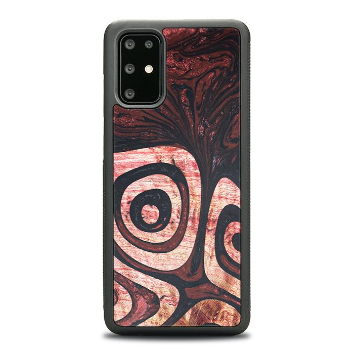 Samsung Galaxy S20 Plus Handyhülle aus Harz und Holz - Synergy#F32