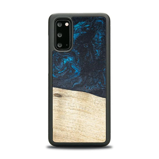 Samsung Galaxy S20 Handyhülle aus Harz und Holz - Synergy#F17
