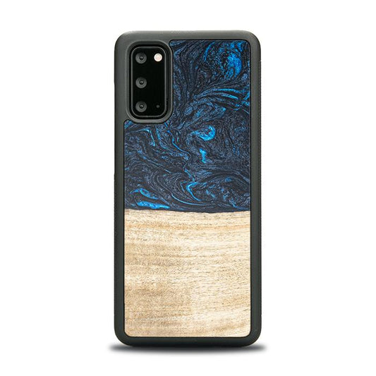 Samsung Galaxy S20 Handyhülle aus Harz und Holz - Synergy#F19