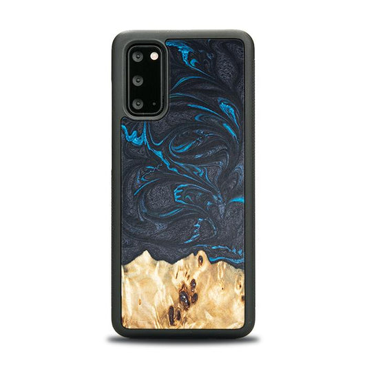 Samsung Galaxy S20 Handyhülle aus Harz und Holz - Synergy#F21