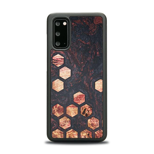 Samsung Galaxy S20 Handyhülle aus Harz und Holz - Synergy#F27