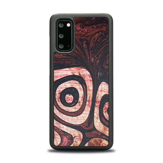 Samsung Galaxy S20 Handyhülle aus Harz und Holz - Synergy#F32