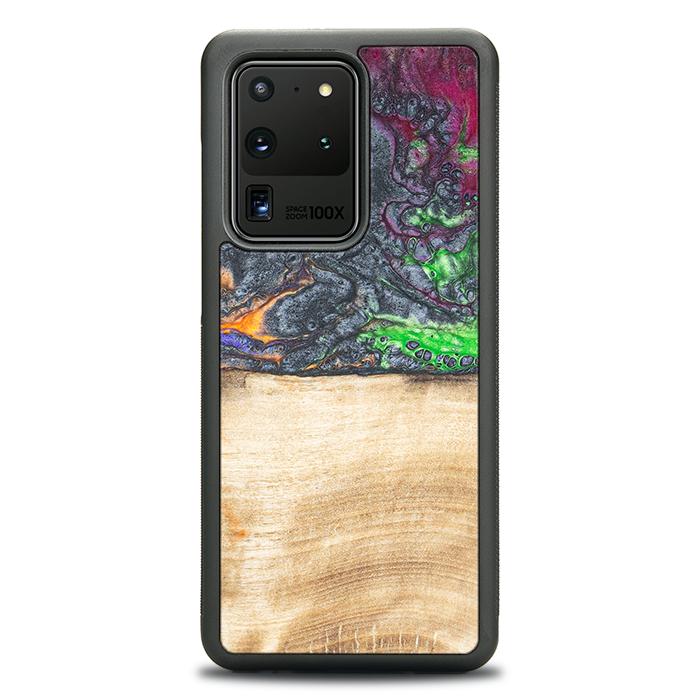 Samsung Galaxy S20 Ultra Handyhülle aus Harz und Holz - Synergy#F2