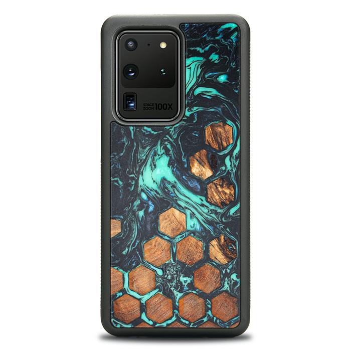 Samsung Galaxy S20 Ultra Handyhülle aus Harz und Holz - Synergy#F28
