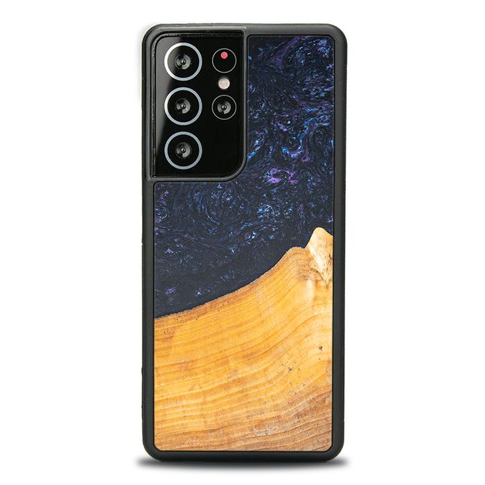 Samsung Galaxy S21 Ultra Handyhülle aus Harz und Holz - Synergy#F37