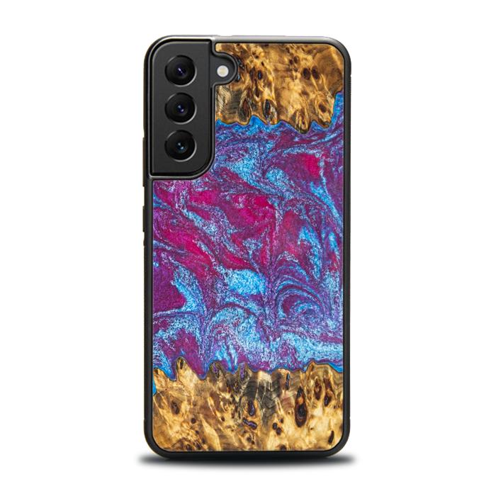 Samsung Galaxy S22 Plus Handyhülle aus Harz und Holz - Synergy#E15