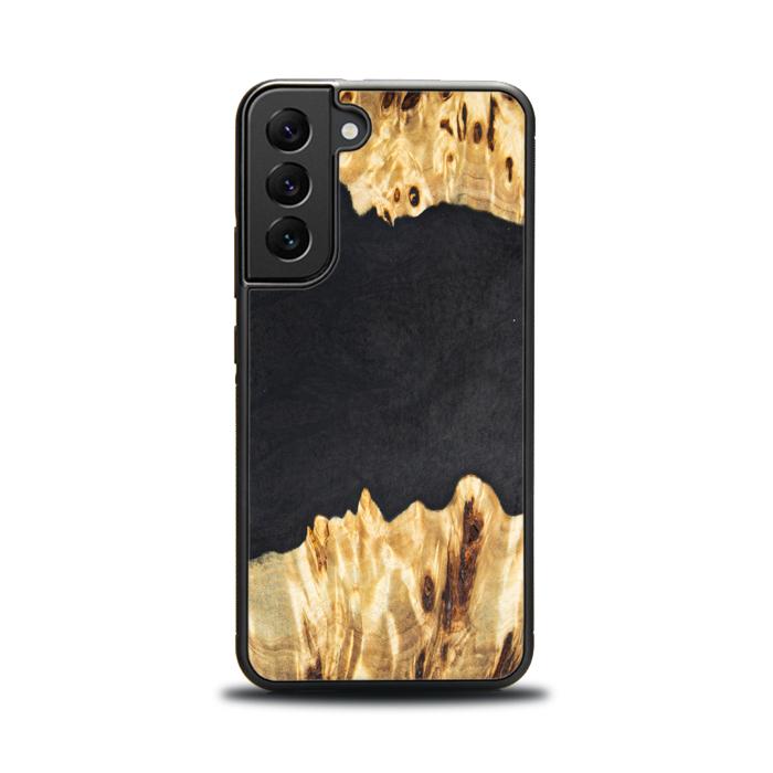 Samsung Galaxy S22 Handyhülle aus Harz und Holz - Synergy#E19