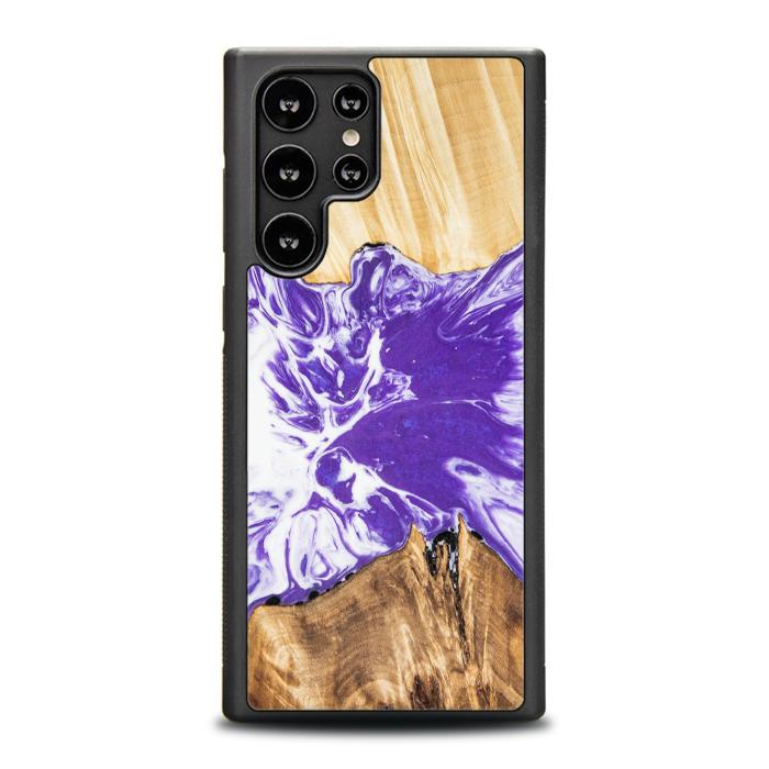 Samsung Galaxy S22 Ultra Handyhülle aus Harz und Holz - Synergy#A78