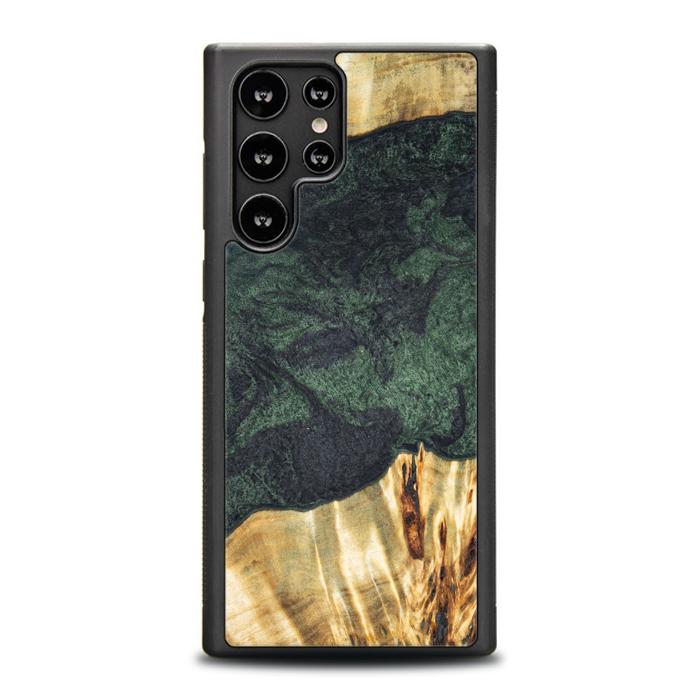 Samsung Galaxy S22 Ultra Handyhülle aus Harz und Holz - Synergy#E14
