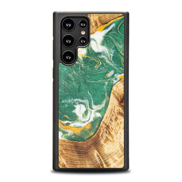 Samsung Galaxy S22 Ultra Handyhülle aus Harz und Holz - Synergy#E20