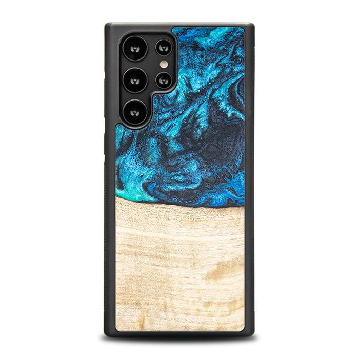 Samsung Galaxy S22 Ultra Handyhülle aus Harz und Holz - Synergy#F3