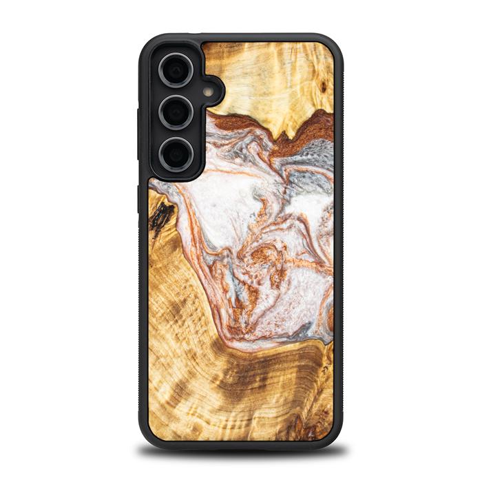 Samsung Galaxy S23 FE Handyhülle aus Harz und Holz - Synergy#E5