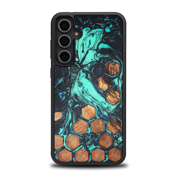 Samsung Galaxy S23 FE Handyhülle aus Harz und Holz - Synergy#F23