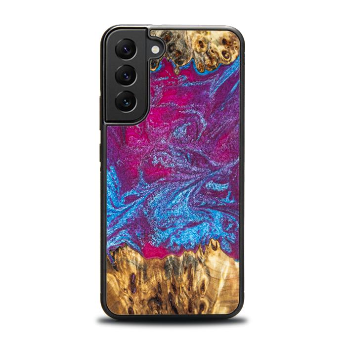 Samsung Galaxy S23 Plus Handyhülle aus Harz und Holz - Synergy#E3