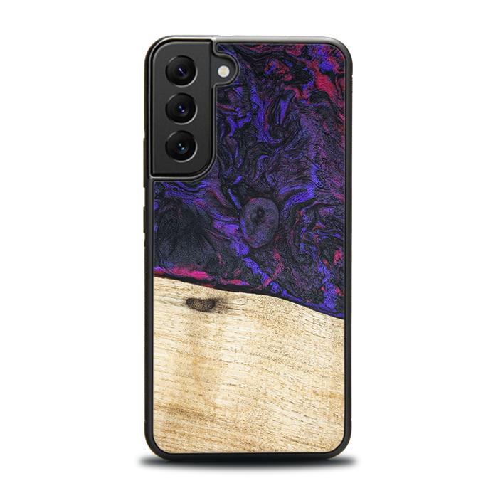Samsung Galaxy S23 Plus Handyhülle aus Harz und Holz - Synergy#F18