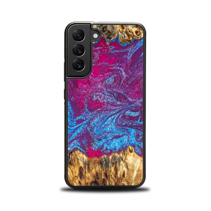Samsung Galaxy S23 Handyhülle aus Harz und Holz - Synergy#E3