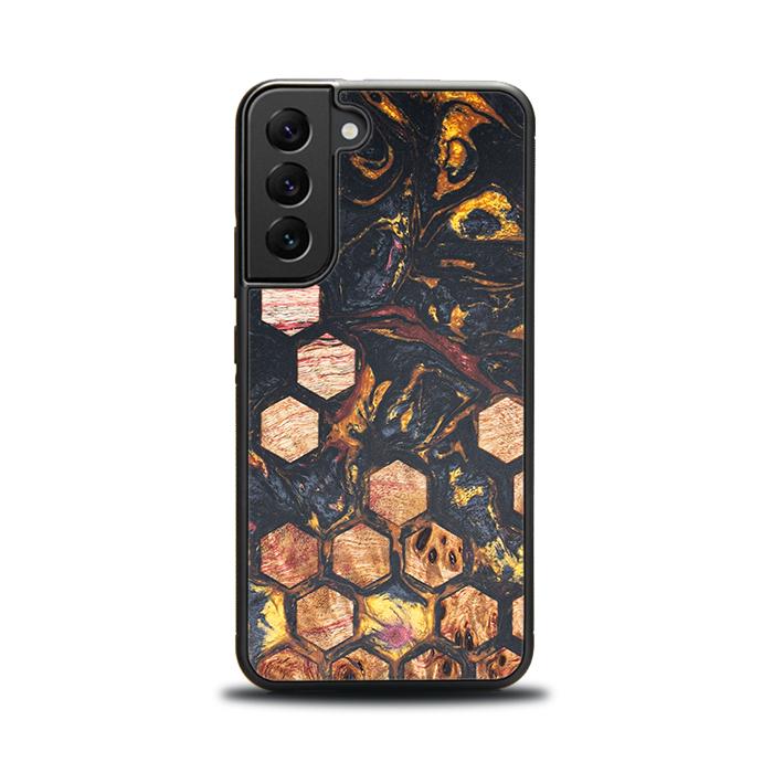 Samsung Galaxy S23 Handyhülle aus Harz und Holz - Synergy#F26
