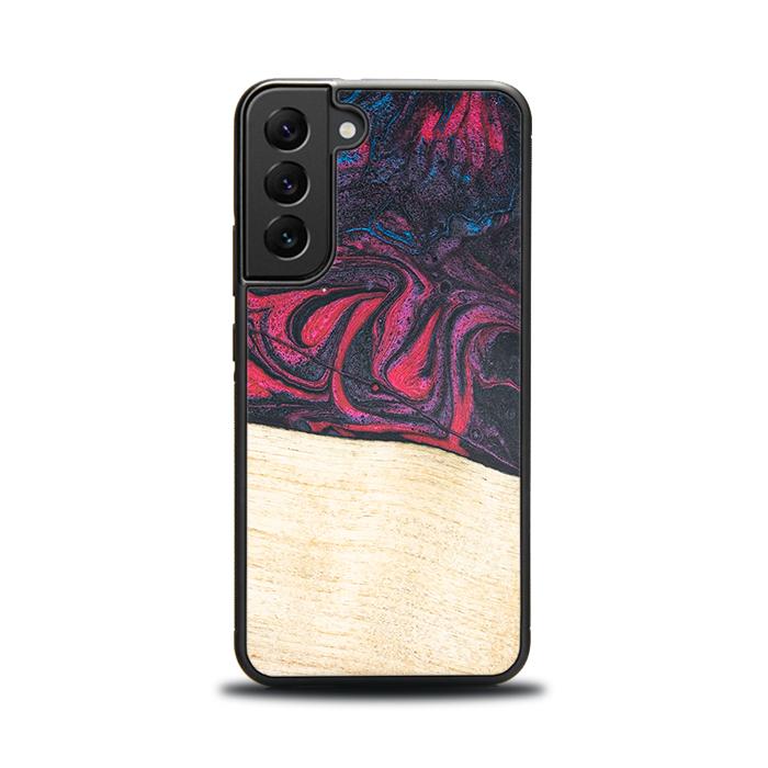 Samsung Galaxy S23 Handyhülle aus Harz und Holz - Synergy#F5