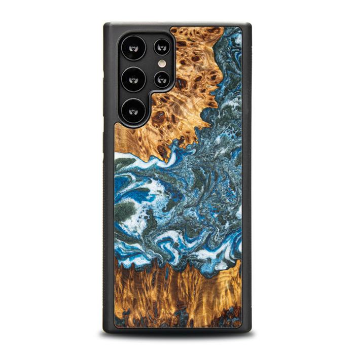 Samsung Galaxy S23 Ultra Handyhülle aus Harz und Holz - Synergy#E17