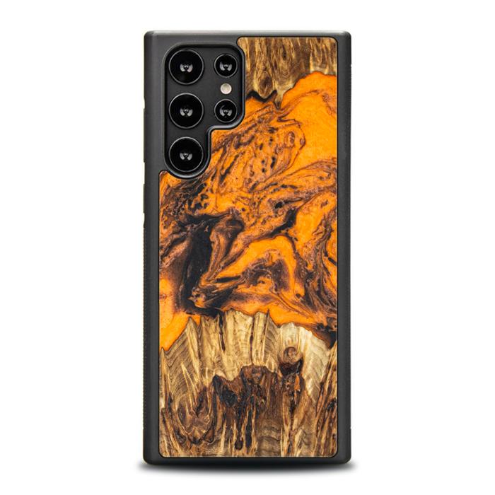 Samsung Galaxy S23 Ultra Handyhülle aus Harz und Holz - Synergy#E24