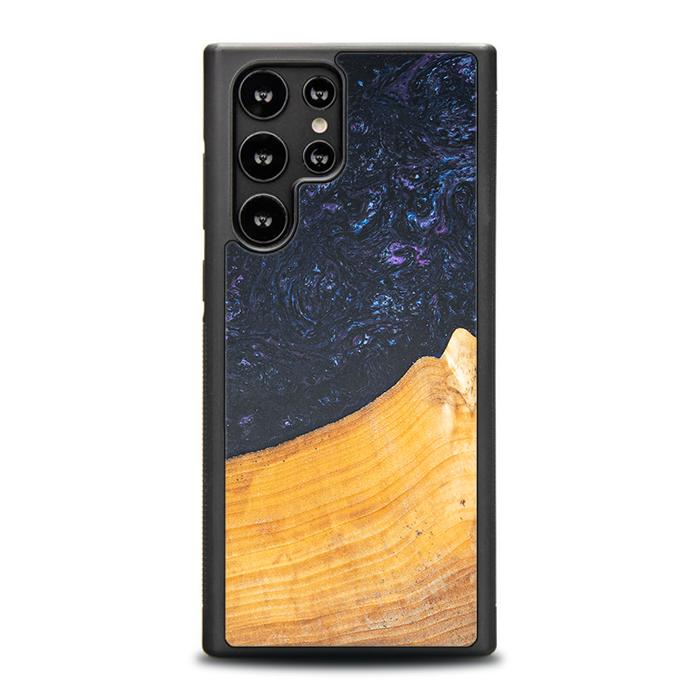 Samsung Galaxy S23 Ultra Handyhülle aus Harz und Holz - Synergy#F37