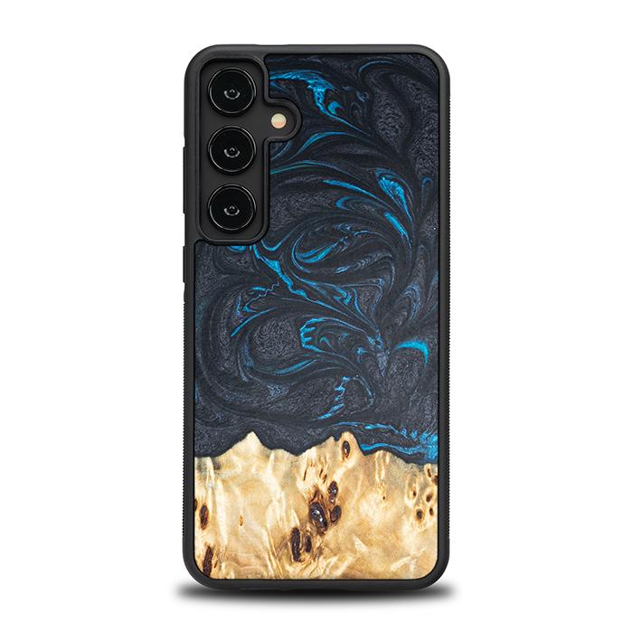 Samsung Galaxy S24 Plus Handyhülle aus Harz und Holz - Synergy#F21
