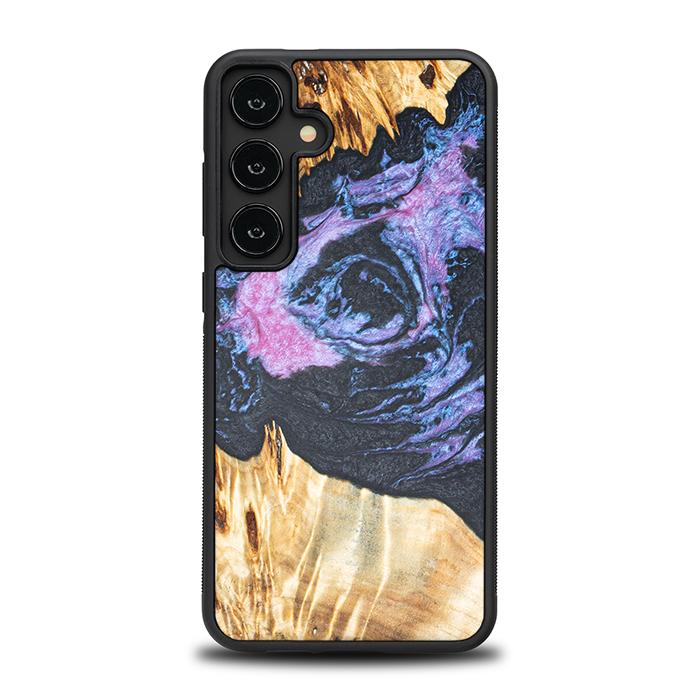 Samsung Galaxy S24 Plus Handyhülle aus Harz und Holz - Synergy#F25