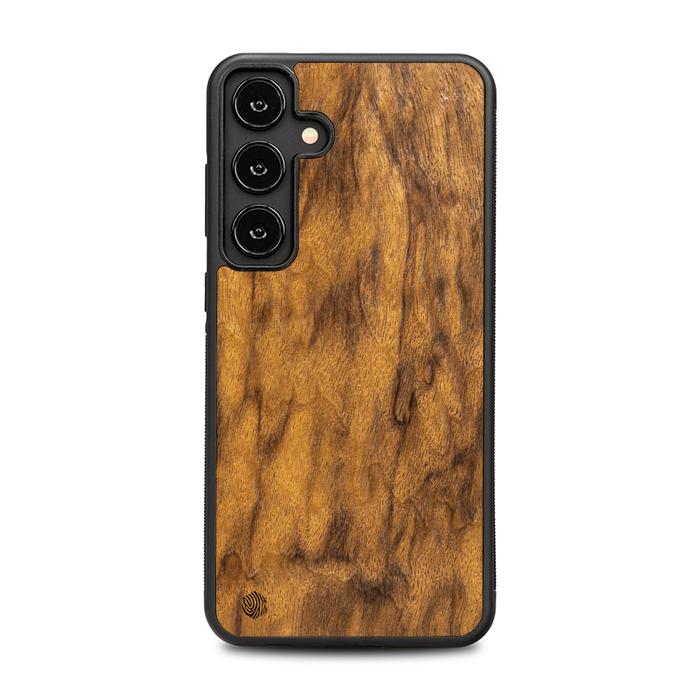 Samsung Galaxy S25 Plus Handyhülle aus Holz - Imbuia