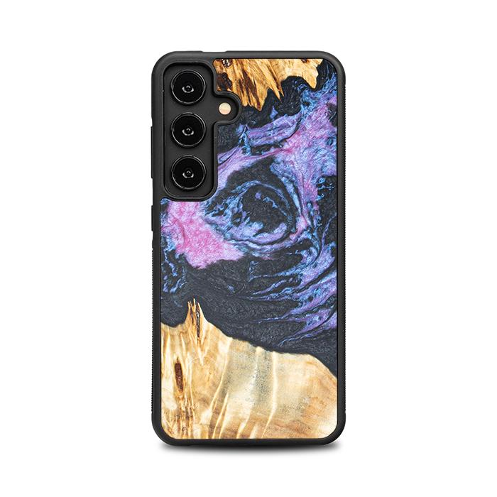 Samsung Galaxy S25 Handyhülle aus Harz und Holz - Synergy#F25