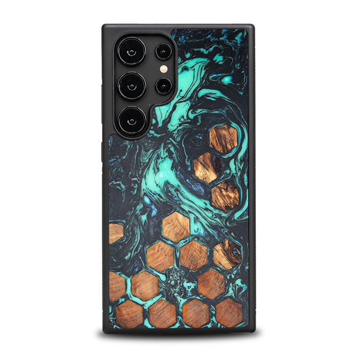 Samsung Galaxy S25 Ultra Handyhülle aus Harz und Holz - Synergy#F28