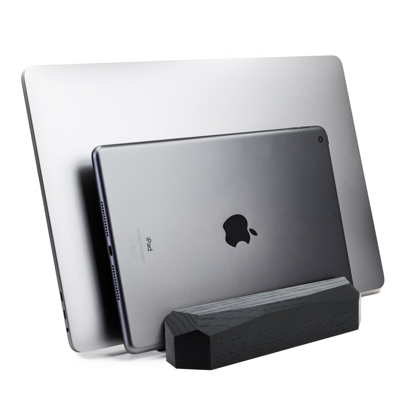 Doppelter Laptop-Ständer Geometrische Schwarz