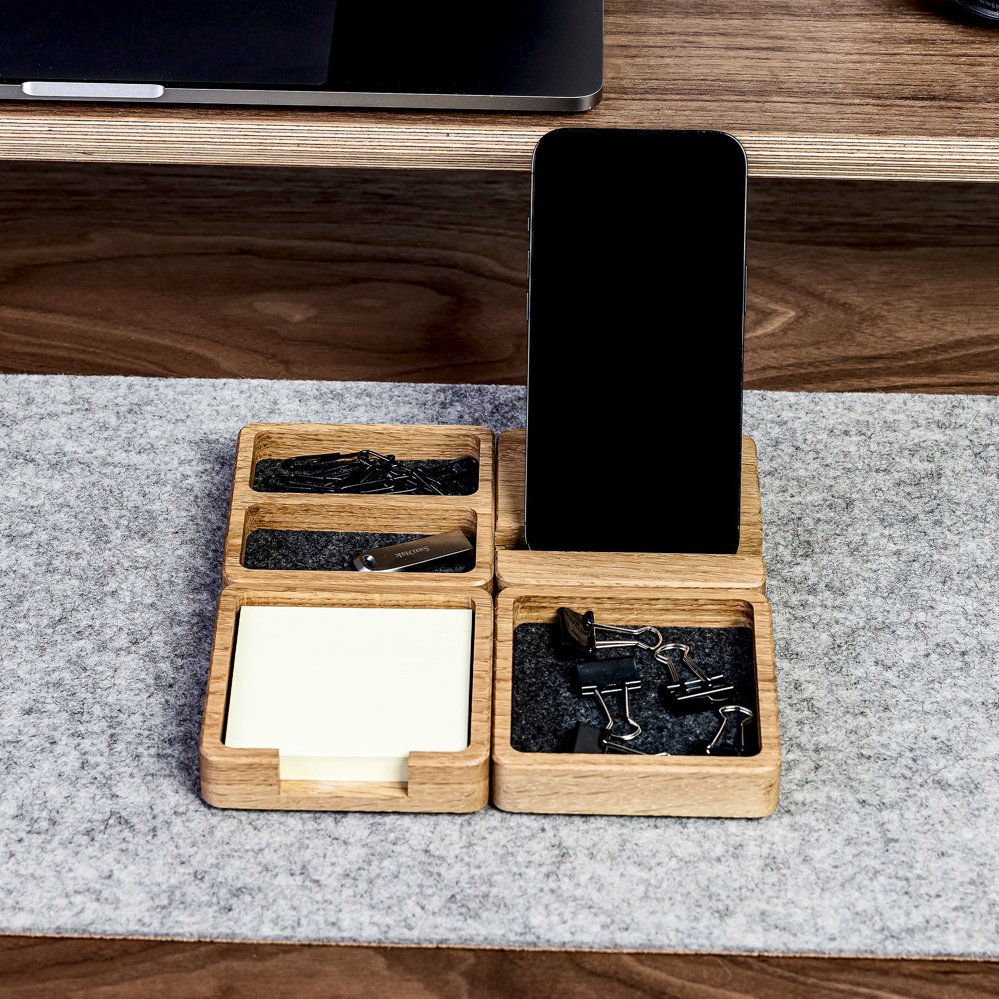 Holz-Organizer-Set
