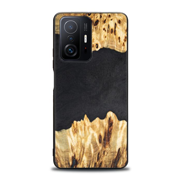 Xiaomi 11T / 11T Pro Handyhülle aus Harz und Holz - Synergy#E19