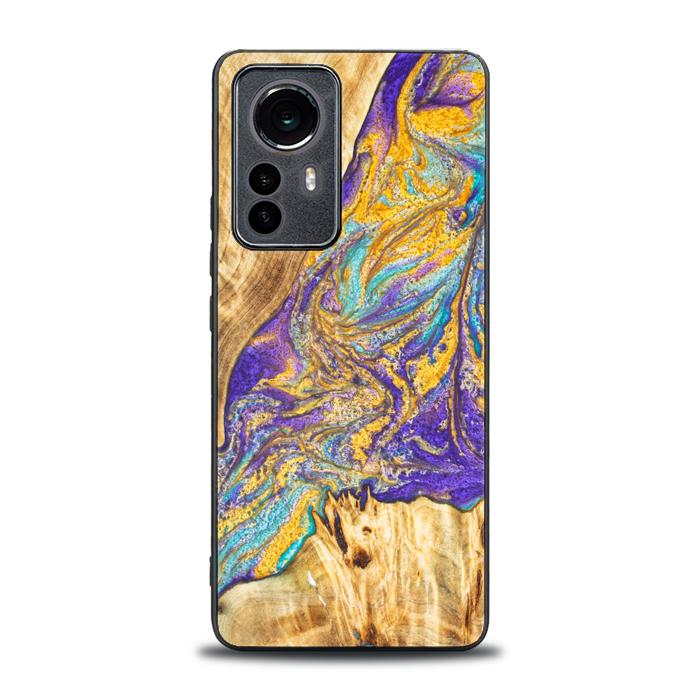 Xiaomi 12 Pro Handyhülle aus Harz und Holz - SYNERGY#E2