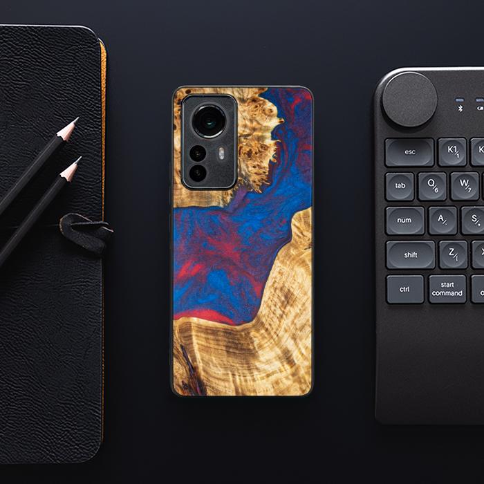 Xiaomi 12 Pro Handyhülle aus Harz und Holz - Synergy#E10